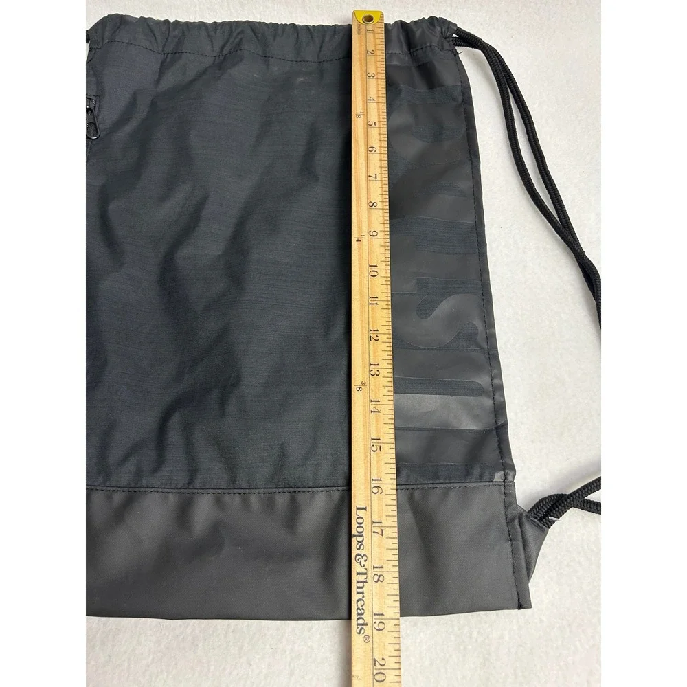 Sporty Nike Unisex OS Black Brasilia Drawstring Gym Sackpack Bag BA5338-010